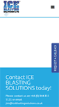 Mobile Screenshot of iceblasting.net